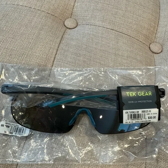 Tek Gear Shield Wrapped Mirrored Sunglasses - Picture 4 of 9